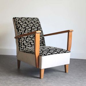 fauteuil 1950 designers guild vue droite