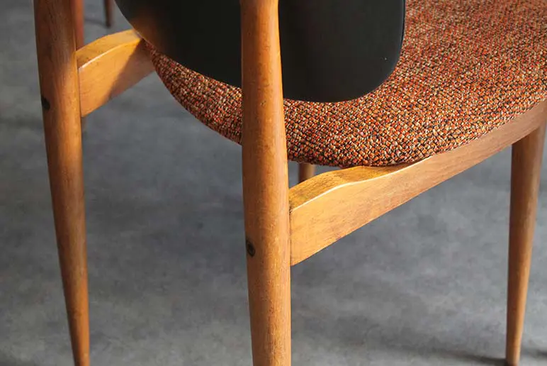 4 CHAISES BAUMANN MODELE PEGASE 7