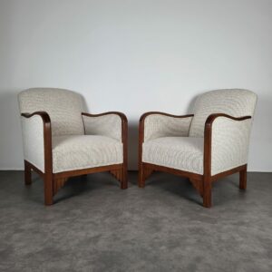 PAIRE DE FAUTEUILS ART DECO 1930
